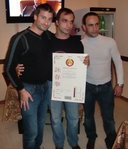 Stage 1 nov 09 Sifu Mezzone diventa Master